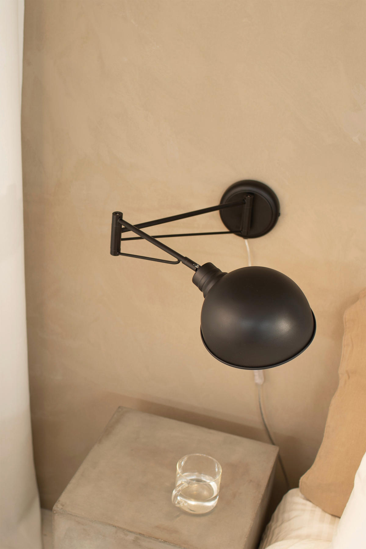 WANDLEUCHTE 17,5/76/15,5 cm   - Schwarz, Basics, Metall (17,5/76/15,5cm) - Markslöjd