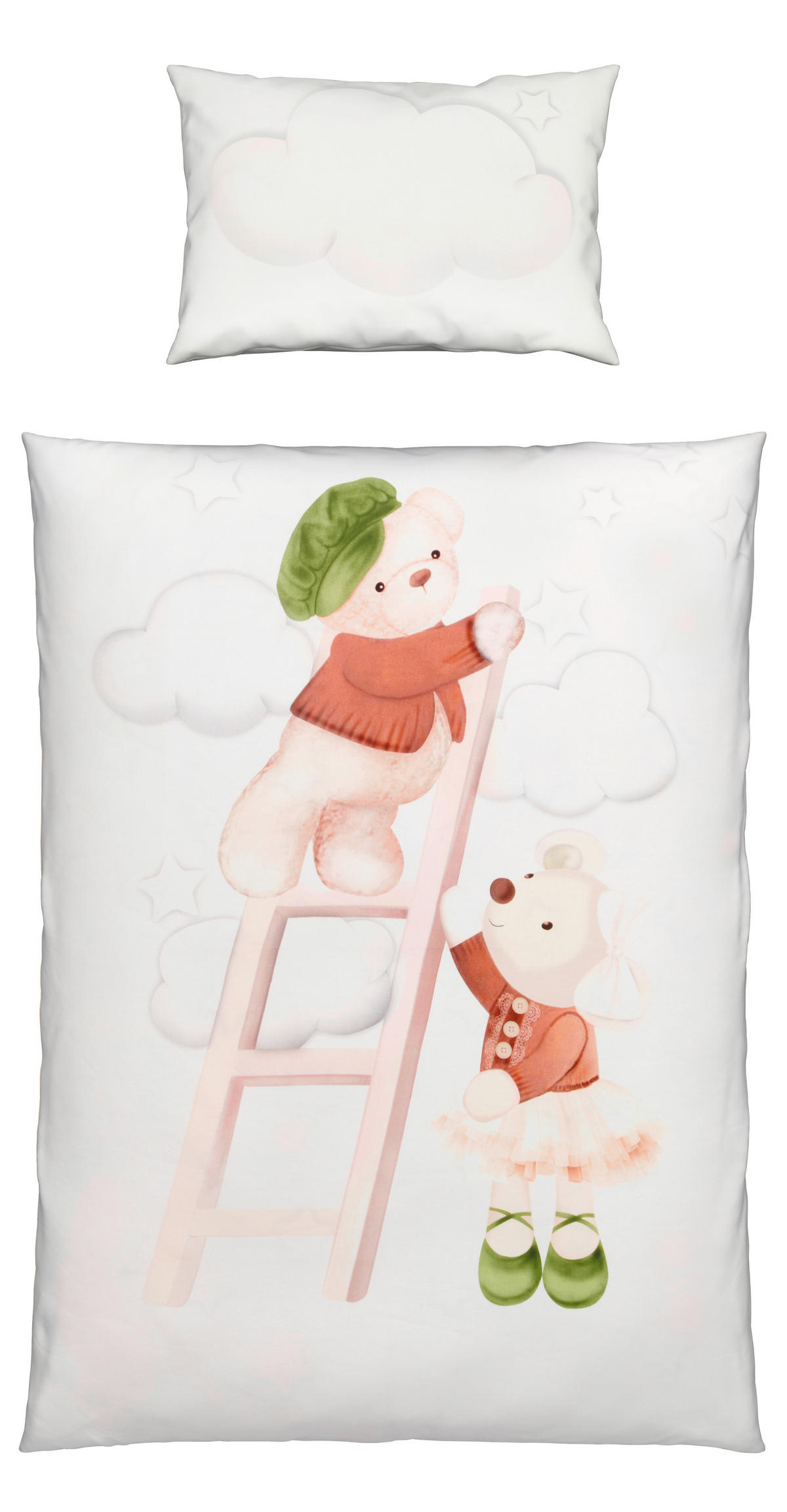 BABYBETTWÄSCHE 100/135 cm  - Multicolor, Trend, Textil (100/135cm) - Patinio