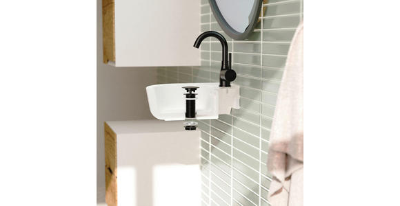 ABLAUFVENTIL 7,0/6,5/7,0 cm  - Schwarz, Basics, Metall (7,0/6,5/7,0cm) - Xora