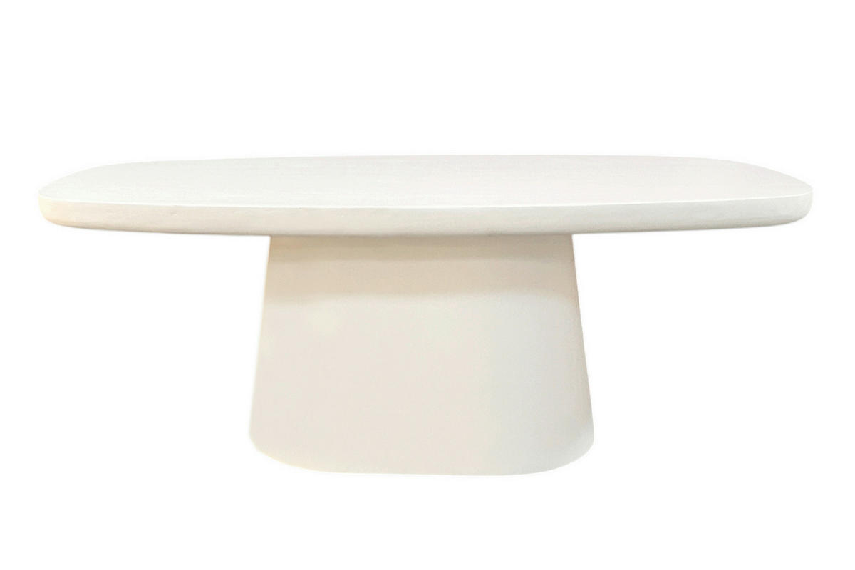 COUCHTISCH in Stein, Holzwerkstoff 122/70/46 cm  - Weiß, Design, Holzwerkstoff/Stein (122/70/46cm) - MID.YOU