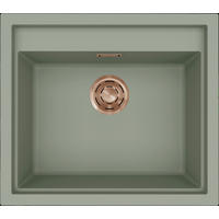 SPÜLE 107211  - Salbeigrün/Bronzefarben, Basics, Keramik (57/50/21,7cm) - HKT