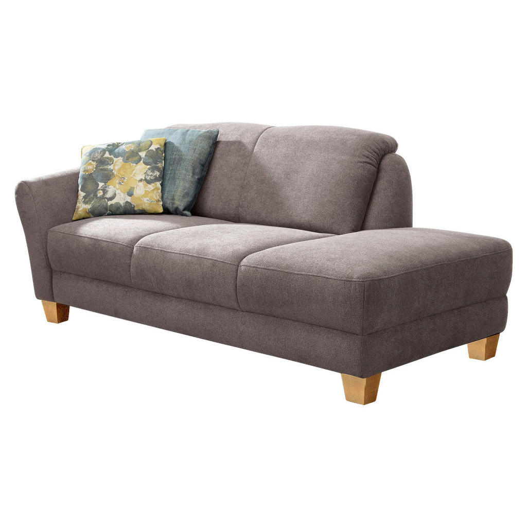 Thumbnail - Sit & More Récamiere, Taupe, Textil, Buche, 194x84x91 cm, Goldenes M, Oeko-Tex® Standard 100, Made in Europe, DGM-Klimap...