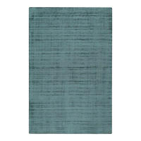 HANDWEBTEPPICH  Wohnzimmer 160/230 cm Gil Petrol rechteckig  - Petrol, KONVENTIONELL, Textil (160/230cm) - Esprit