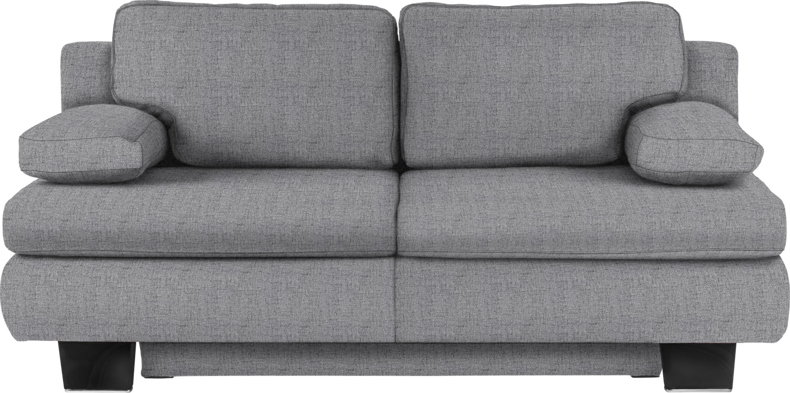 SCHLAFSOFA in Textil Graphitfarben  - Wengefarben/Graphitfarben, Konventionell, Holz/Textil (203/94/100cm) - Novel