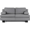 SCHLAFSOFA in Textil Graphitfarben  - Wengefarben/Graphitfarben, Konventionell, Holz/Textil (203/94/100cm) - Novel