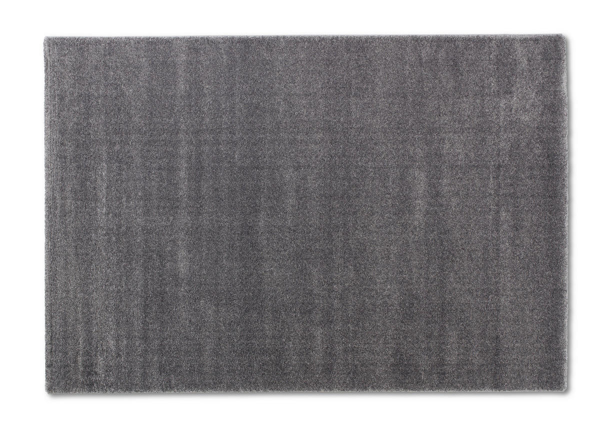 HOCHFLORTEPPICH 133/190 cm Joy Grau  - Grau, KONVENTIONELL, Textil (133/190cm) - Schöner Wohnen