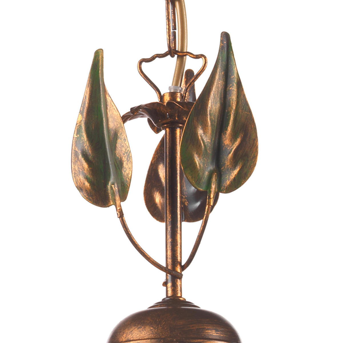 HÄNGELEUCHTE 30/30/90 cm  - Klar/Bronzefarben, KONVENTIONELL, Glas/Metall (30/30/90cm)