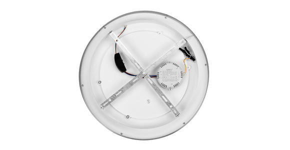 LED-DECKENLEUCHTE 48/8,5 cm   - Grau, Design, Metall (48/8,5cm) - Novel