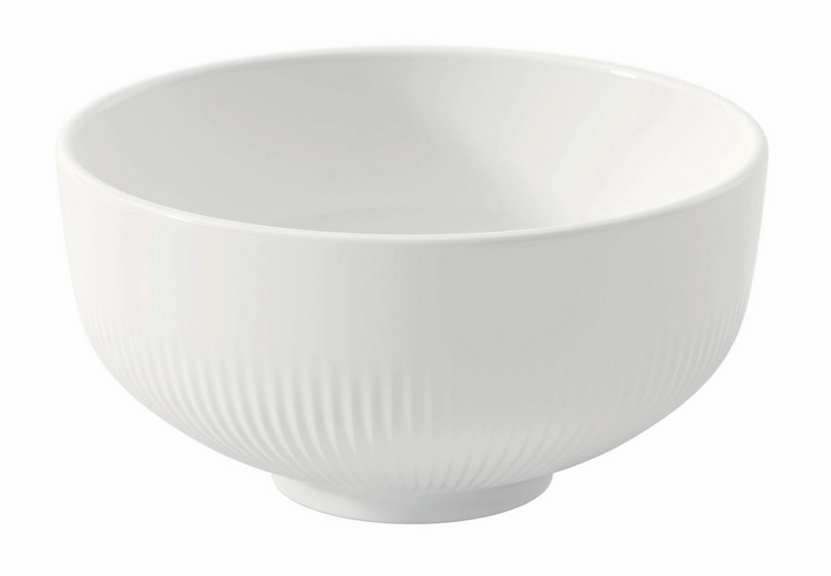 SCHÜSSEL Afina  - Weiss, Konventionell, Keramik (13/13/6,70cm) - Leonardo