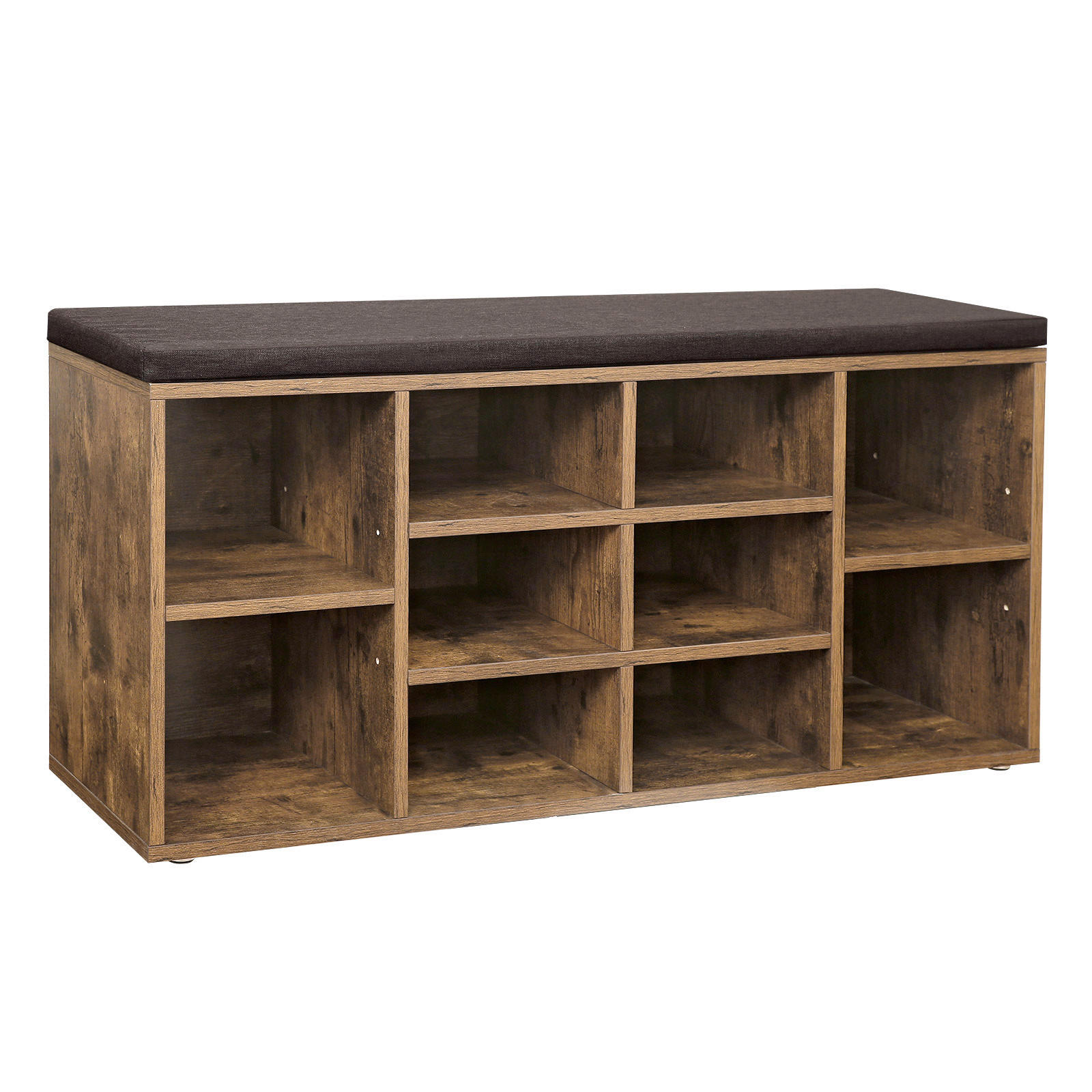 SCHUHBANK 104/48/30 cm  - Braun, Trend, Holzwerkstoff (104/48/30cm) - Boxxx