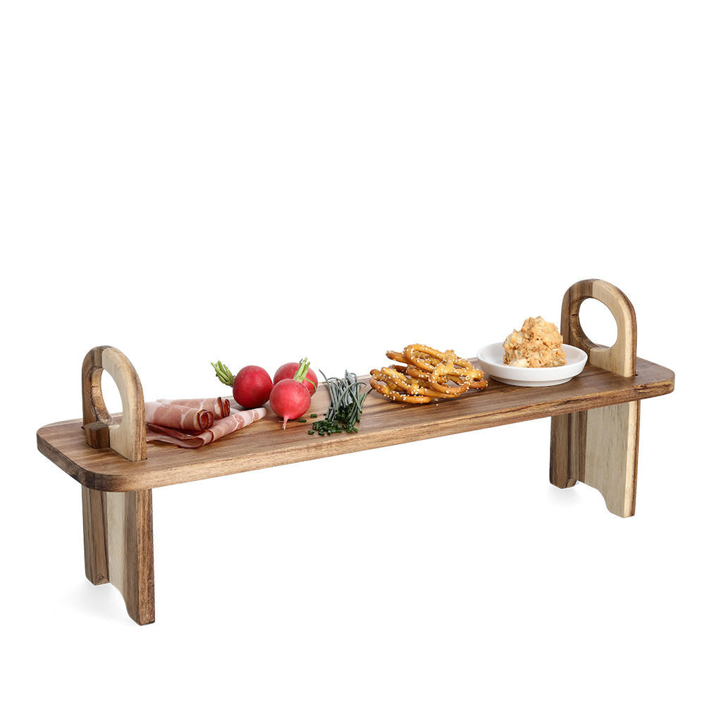 SERVIERBRETT     - Naturfarben, Basics, Holz (59/16/22cm) - Zeller Present