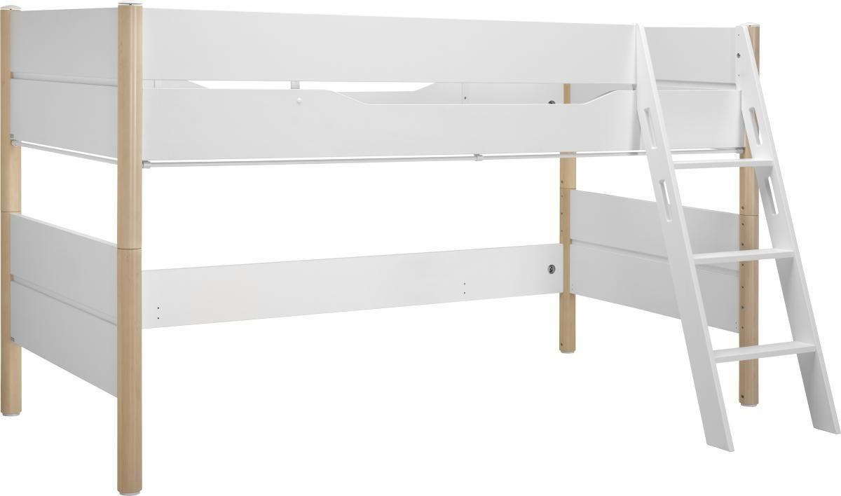 HOCHBETT 90/200 cm Weiß, Birkefarben  - Birkefarben/Weiß, Design, Holz/Holzwerkstoff (90/200cm) - Paidi