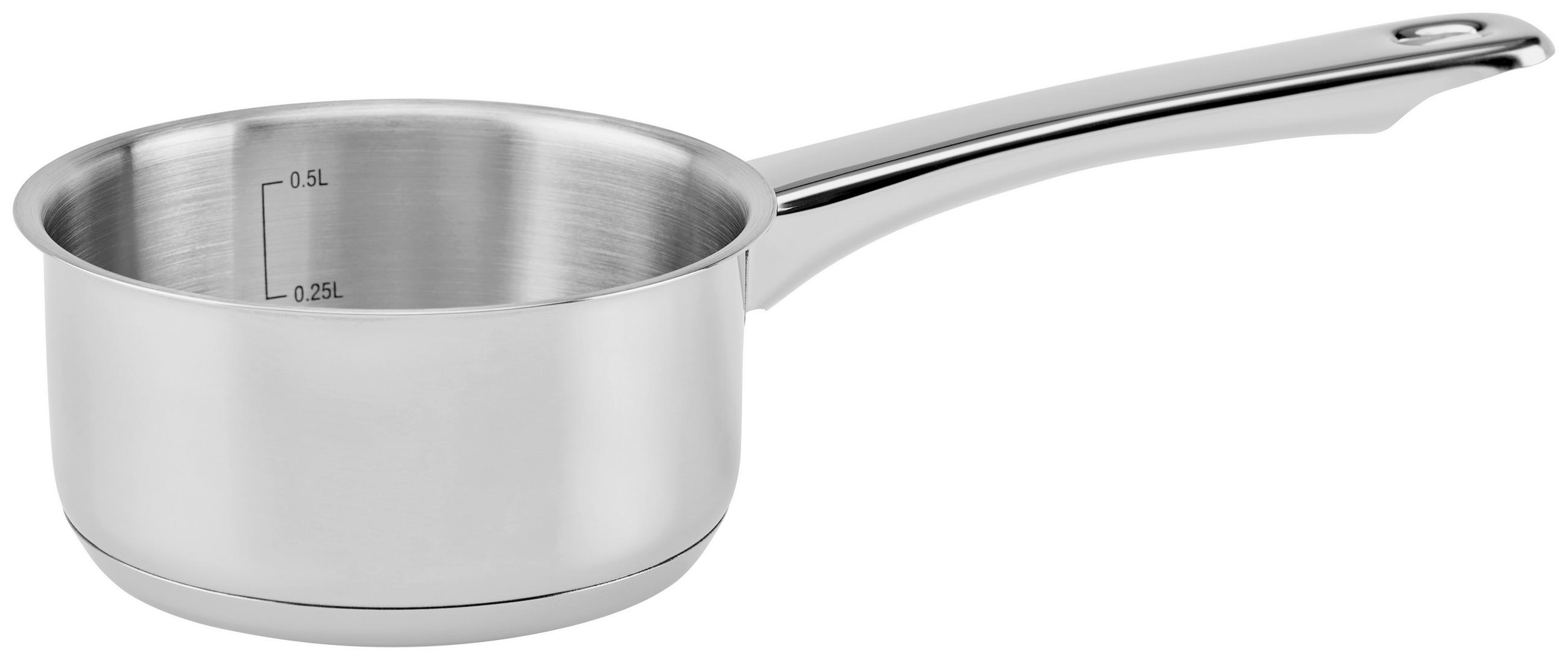 Kochtopf Alfred 0,65 L Edelstahl Mit Stiel