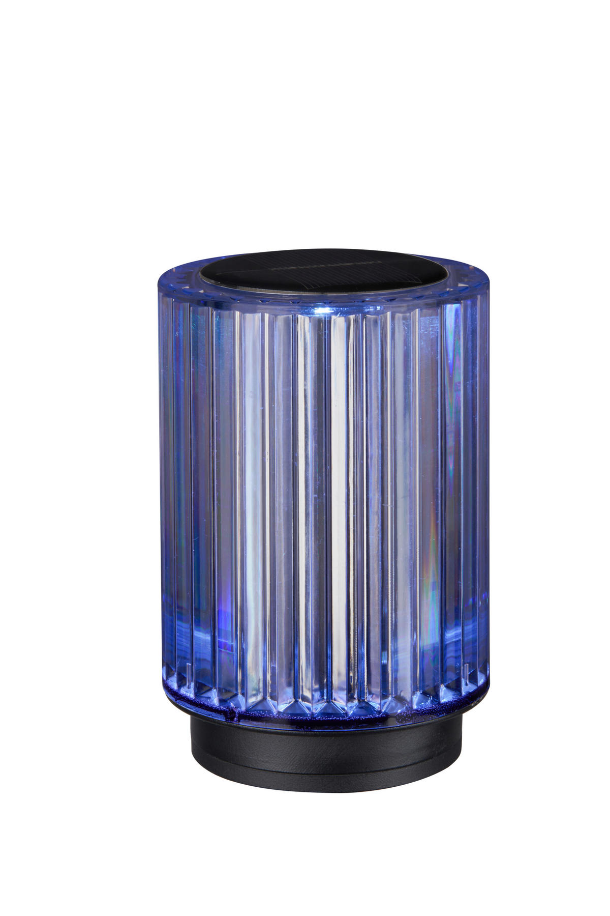 SOLCELLSLAMPA 8,5/12 cm   - svart/transparent, Lifestyle, plast (8,5/12cm) - Ambia Garden