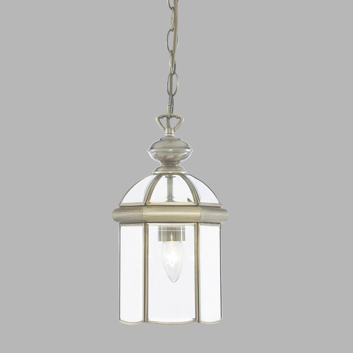 HÄNGLAMPA Bevelled 18/32 cm  - Klassisk, metall/glas (18/32cm)