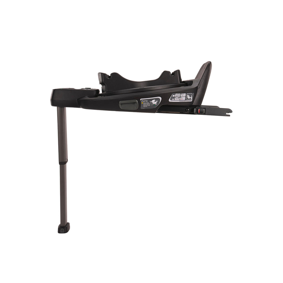 ISOFIXSTATION Base Curv  - Schwarz, Basics, Kunststoff - Nuna