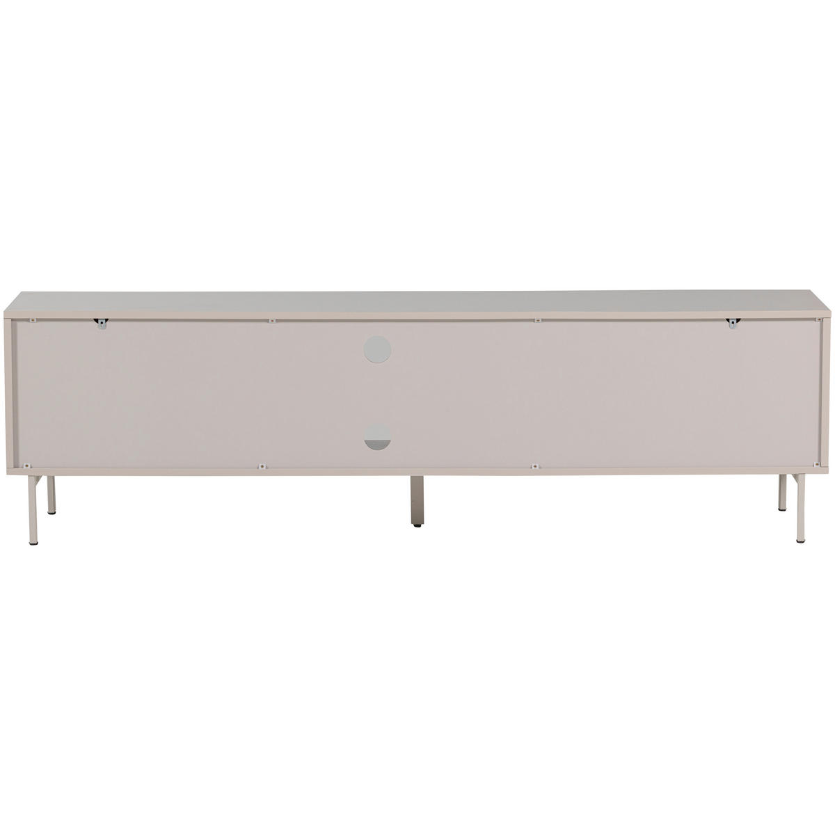 LOWBOARD TOURS 180/51/42 cm 2 Schublade(n) stehend  - Sandfarben, Design, Holzwerkstoff/Metall (180/51/42cm) - Livetastic