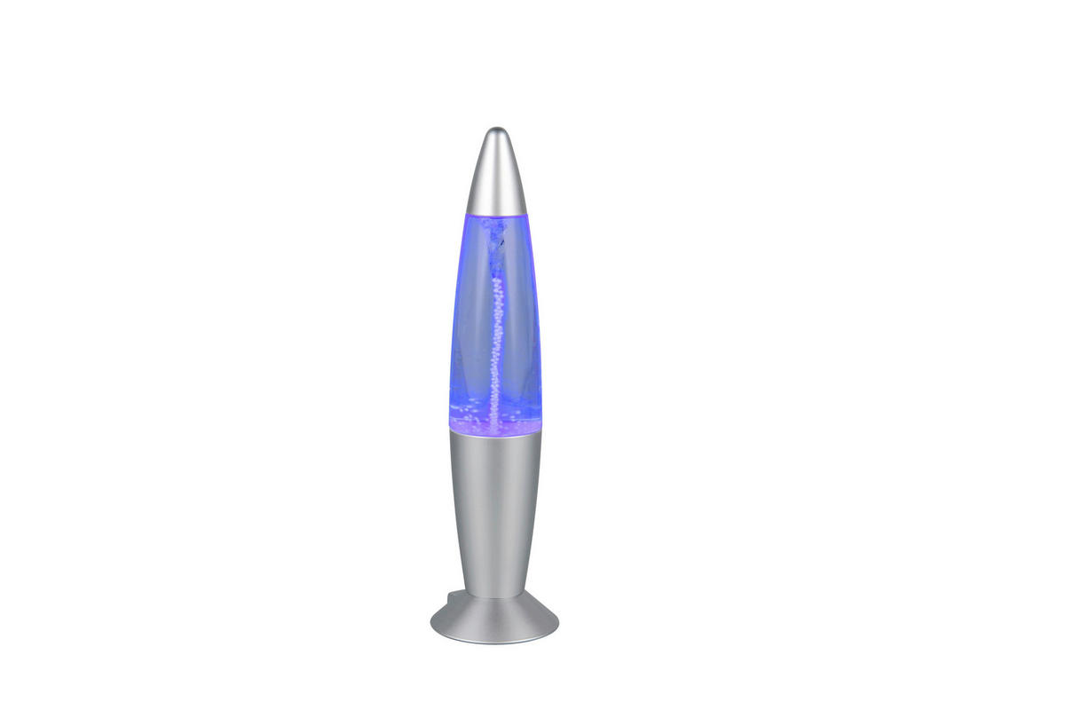 LED-TISCHLEUCHTE Holly 9/34,5 cm  - Transparent/Titanfarben, LIFESTYLE, Kunststoff (9/34,5cm)