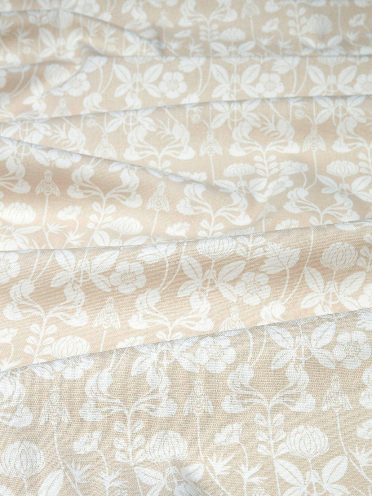 FERTIGVORHANG  - Ecru, Design, Textil (140/280cm) - Svanefors