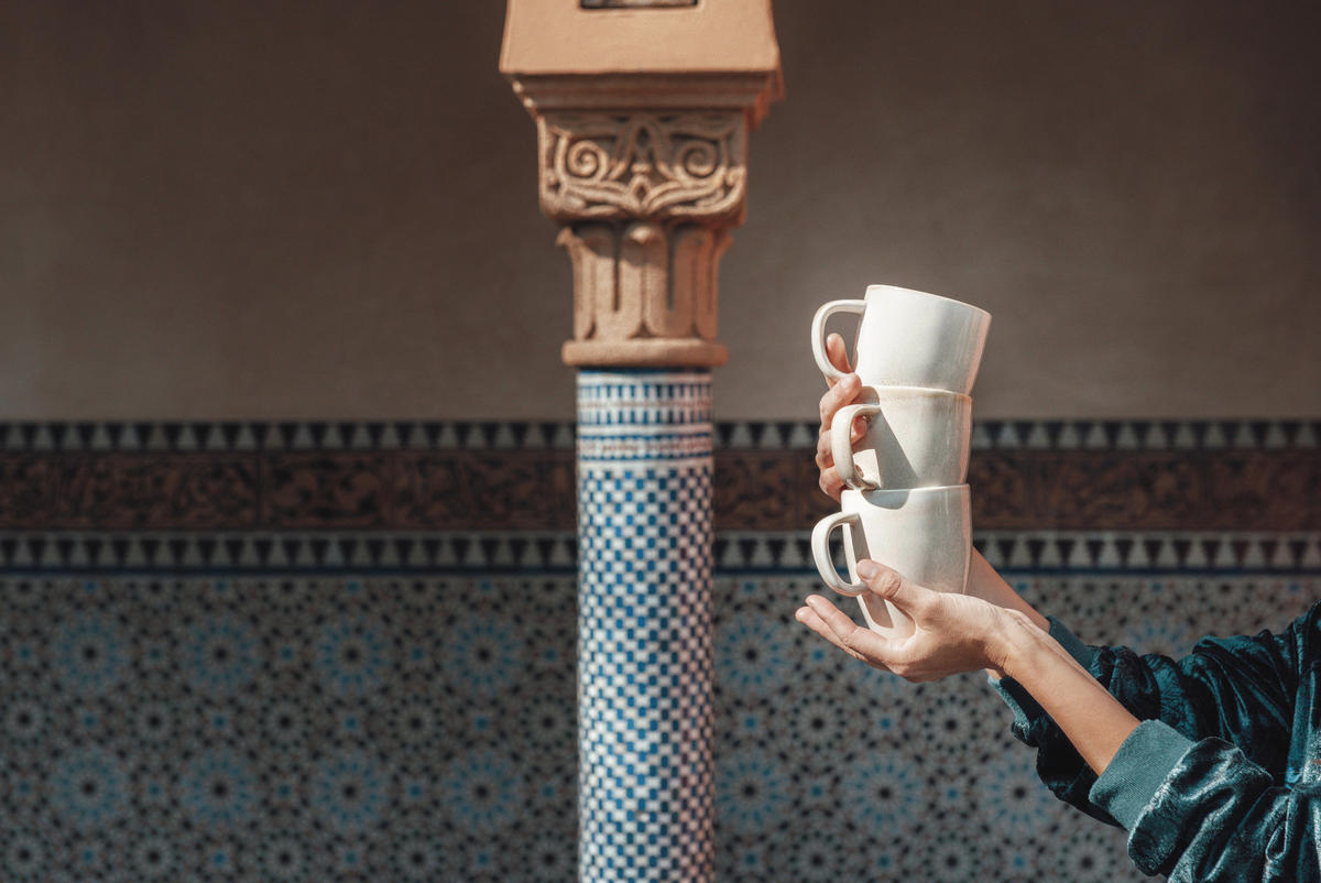 KAFFEEBECHER Junto Dune  380 ml   - Beige, LIFESTYLE, Keramik (0,38l) - Rosenthal