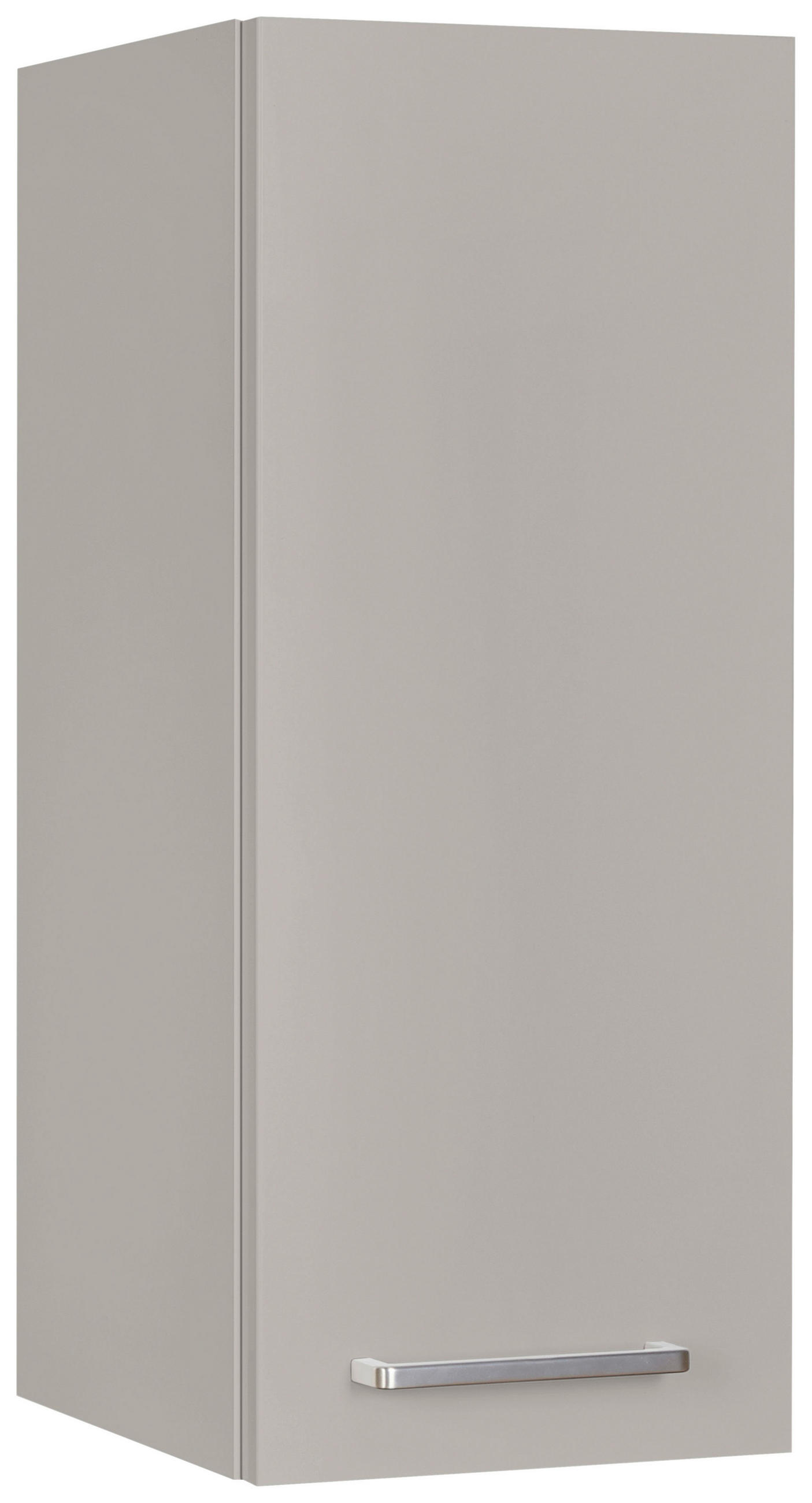 KÜCHENOBERSCHRANK 30/72/35 cm  in Grau  - Edelstahlfarben/Grau, MODERN, Holzwerkstoff/Metall (30/72/35cm) - Nobilia