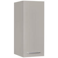 KÜCHENOBERSCHRANK 30/72/35 cm  in Grau  - Edelstahlfarben/Grau, MODERN, Holzwerkstoff/Metall (30/72/35cm) - Nobilia