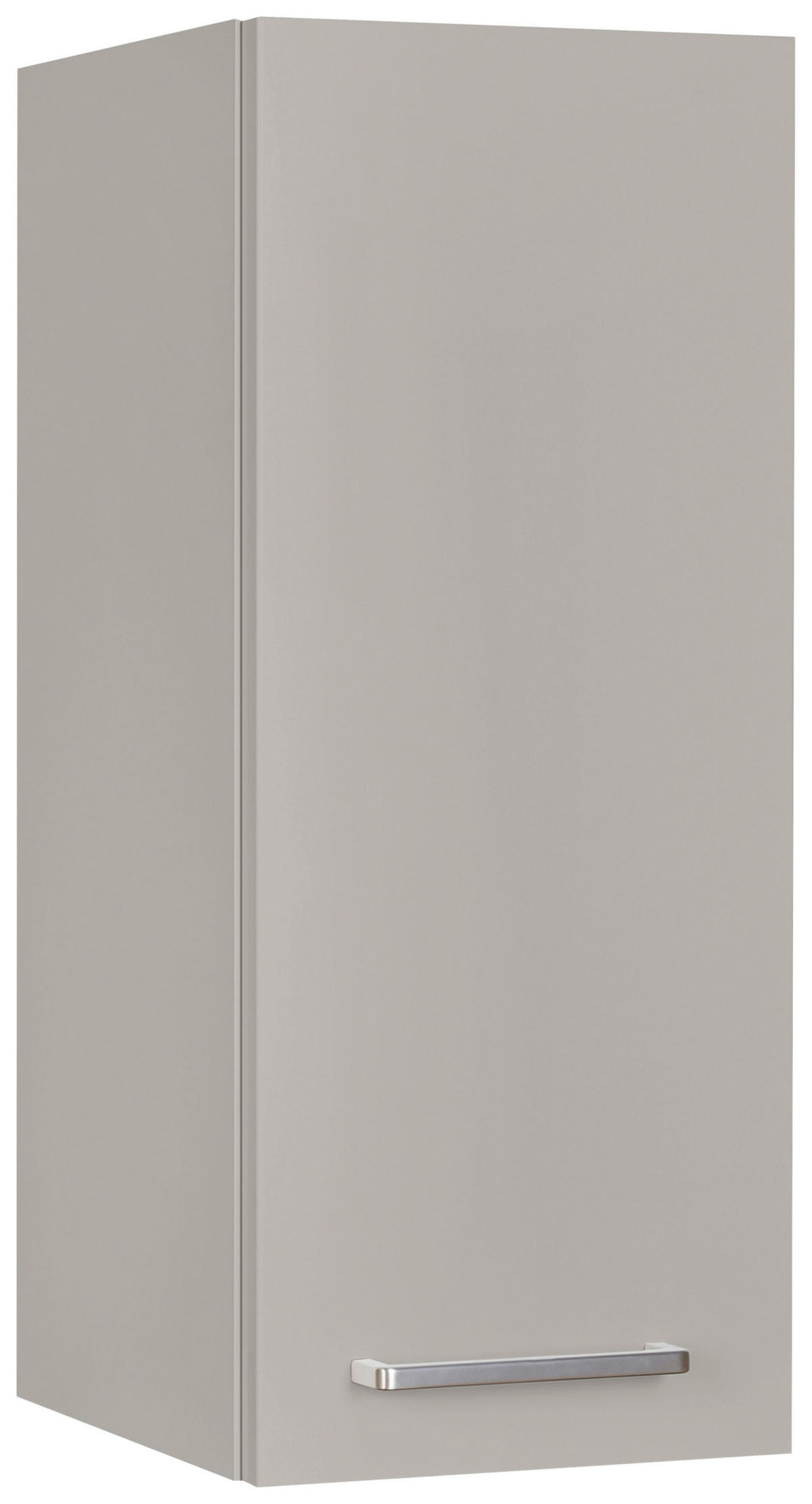 KÜCHENOBERSCHRANK 30/72/35 cm  in Grau  - Edelstahlfarben/Grau, MODERN, Holzwerkstoff/Metall (30/72/35cm) - Nobilia