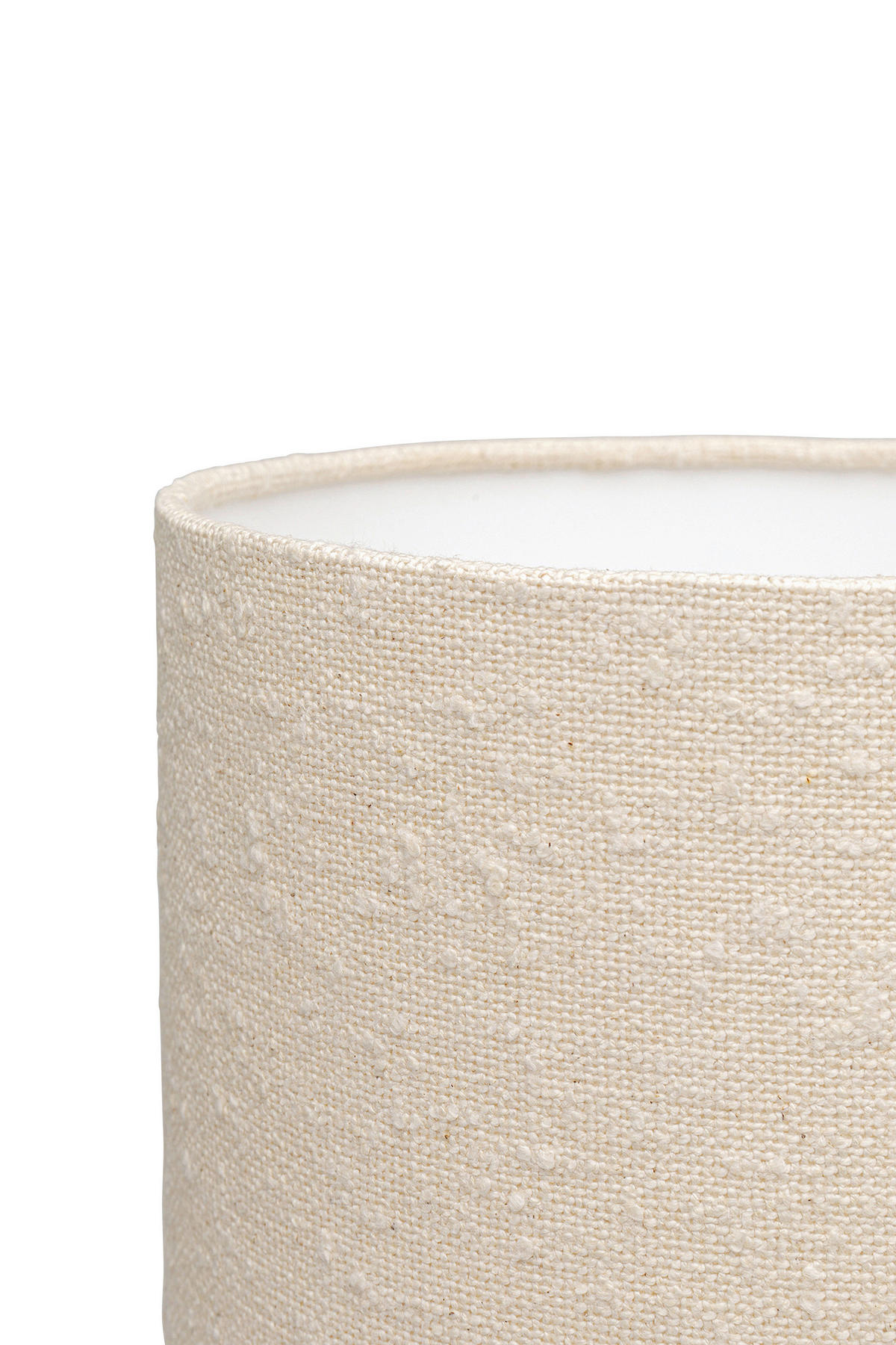 STEHLEUCHTE  22/60/22 cm   - Beige, Design, Textil/Metall (22/60/22cm) - Kare-Design