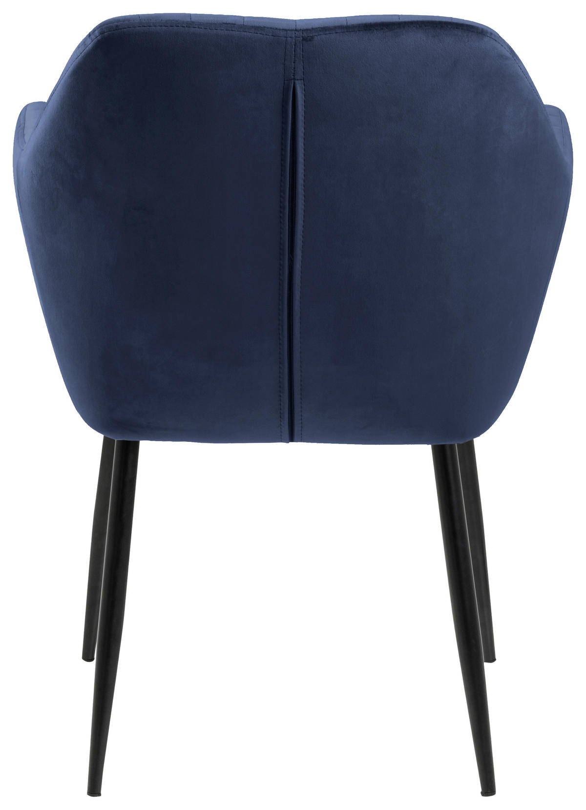 ŽIDLE S PODRUČKAMI, velur, černá, tmavě modrá - černá/tmavě modrá, Trend, kov/textil (57/83/59cm) - Ambia Home