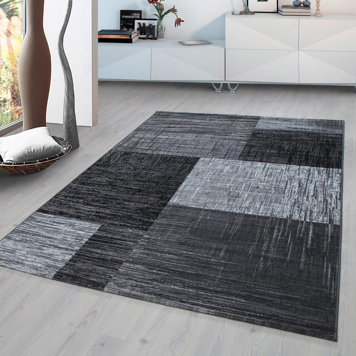 LÄUFER 80/300 cm Plus 8001  - Schwarz, Design, Textil (80/300cm) - Novel