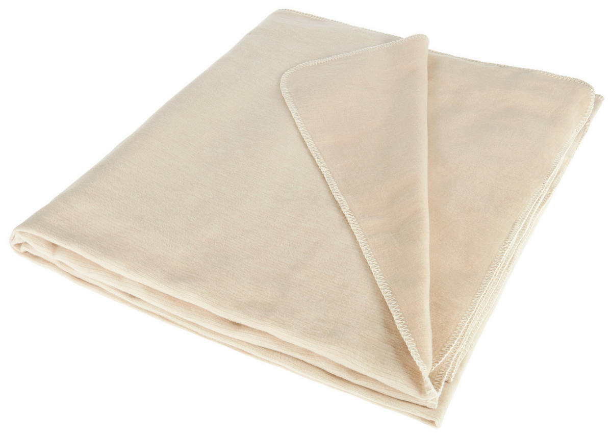 WOHNDECKE LEELA 220/250 cm  - Naturfarben, Basics, Textil (220/250cm) - Bio:Vio