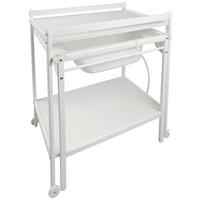 WICKELTISCH Weiß Hochglanz  - Weiß Hochglanz, Basics, Holz/Holzwerkstoff (92/59/84cm) - My Baby Lou