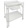 WICKELTISCH - Weiß Hochglanz, Basics, Holz/Holzwerkstoff (92/59/84cm) - My Baby Lou