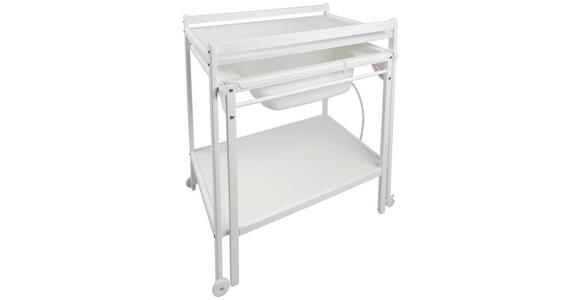 WICKELTISCH - Weiß Hochglanz, Basics, Holz/Holzwerkstoff (92/59/84cm) - My Baby Lou