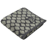 GÄSTETUCH Snako Grau, Dunkelgrau 2-teilig 30/50 cm  - Dunkelgrau/Grau, Design, Textil (30/50cm) - Dieter Knoll