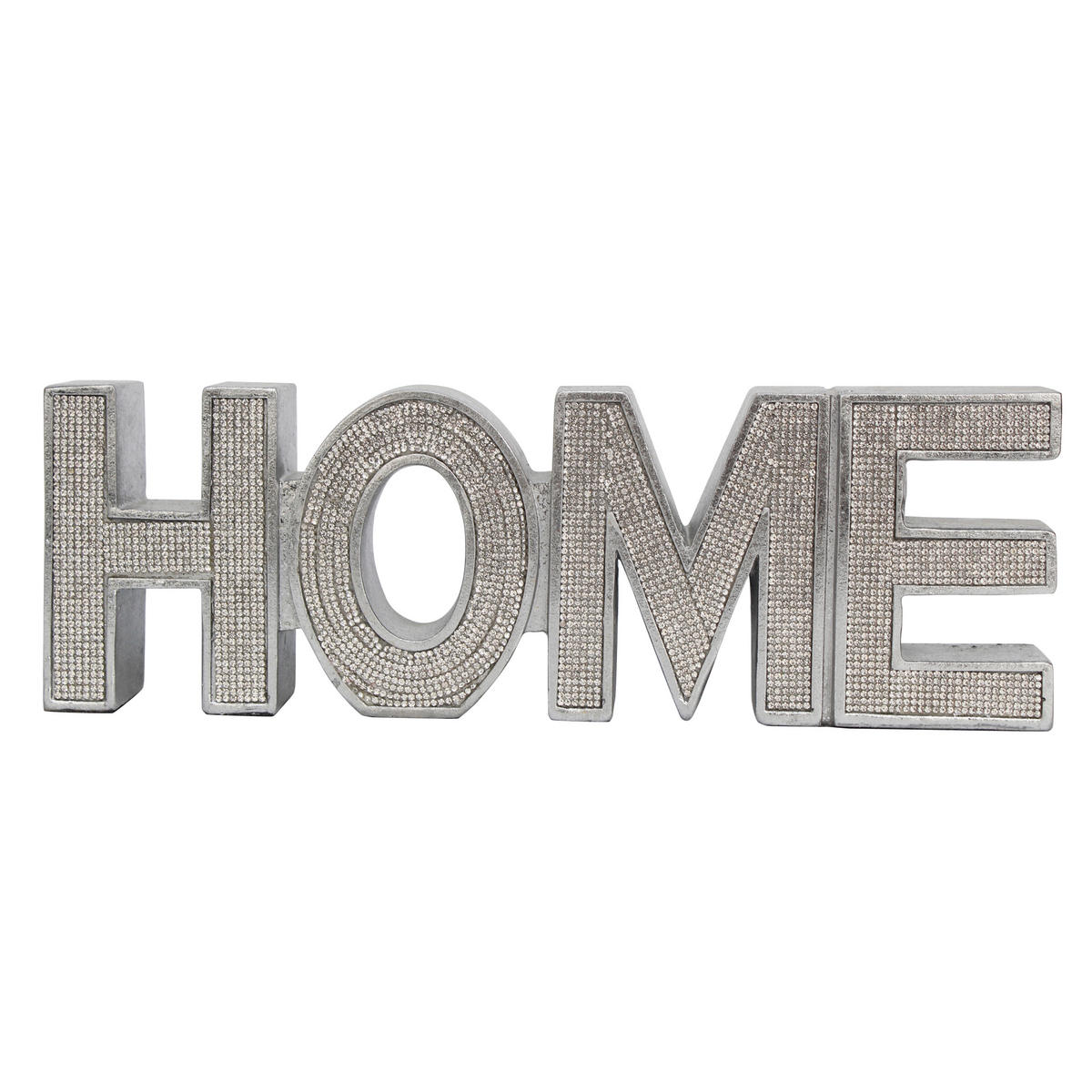 DEKOSCHRIFTZUG  - Silberfarben, LIFESTYLE, Kunststoff (10cm) - Ambia Home