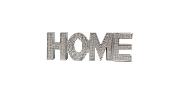 DEKOSCHRIFTZUG  - Silberfarben, LIFESTYLE, Kunststoff (10cm) - Ambia Home