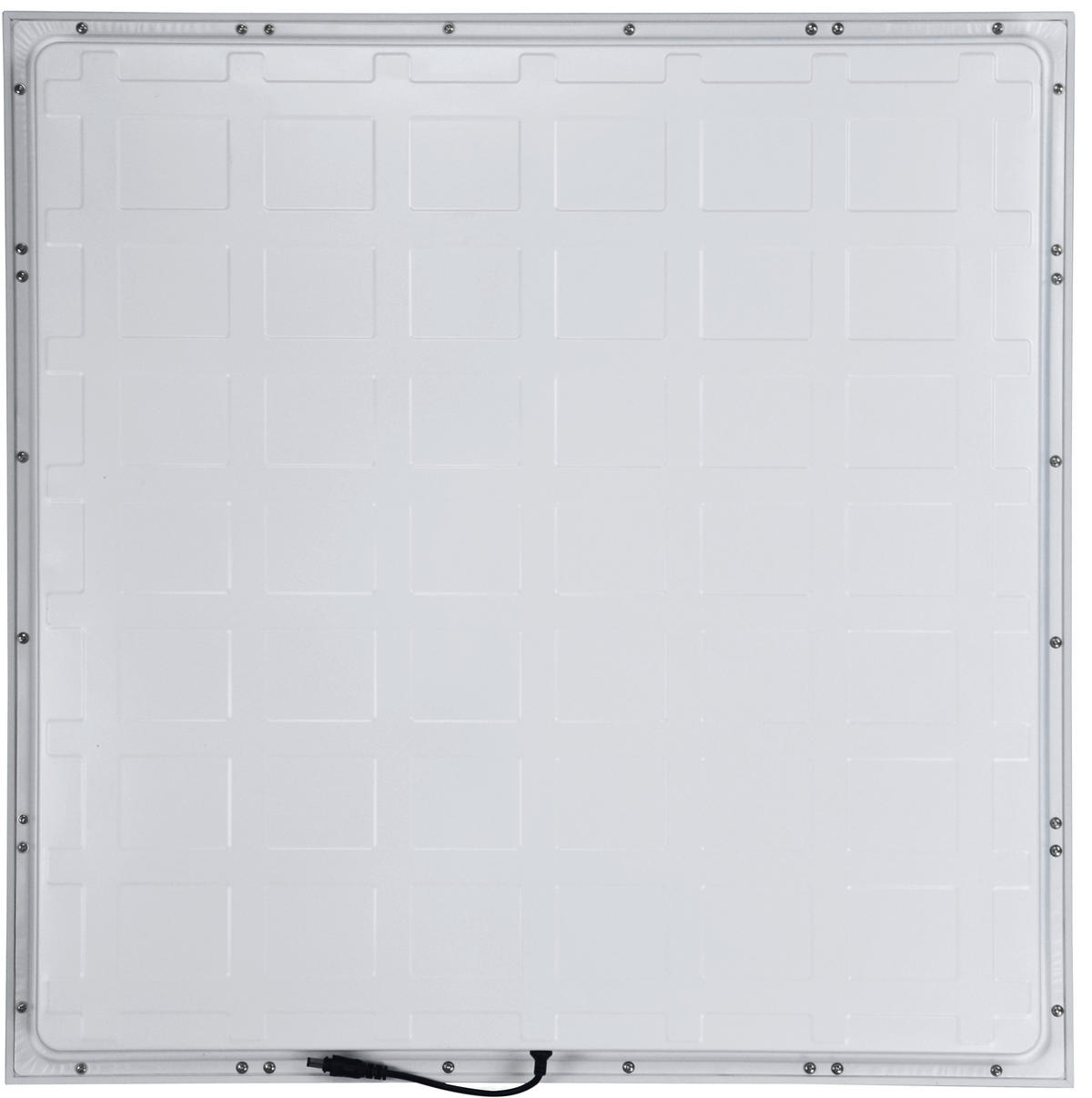 LED-DECKENLEUCHTE Square 62/62/3,5 cm   - Weiß, Basics, Kunststoff/Metall (62/62/3,5cm)
