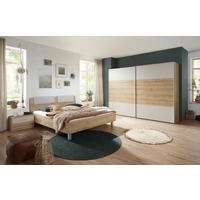 SPALNICA, bela, barve hrasta, barve šampanjca  - barve šampanjca/barve hrasta, Konvencionalno, leseni material - Xora