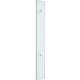 GARDEROBENLEISTE  in Weiß  - Weiß, Design, Glas/Holzwerkstoff (16/140/7cm) - Novel