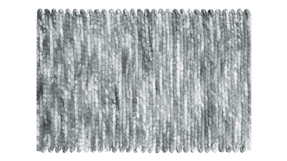 BADTEPPICH Anthrazit 65/115 cm  - Anthrazit, Basics, Textil (65/115cm)