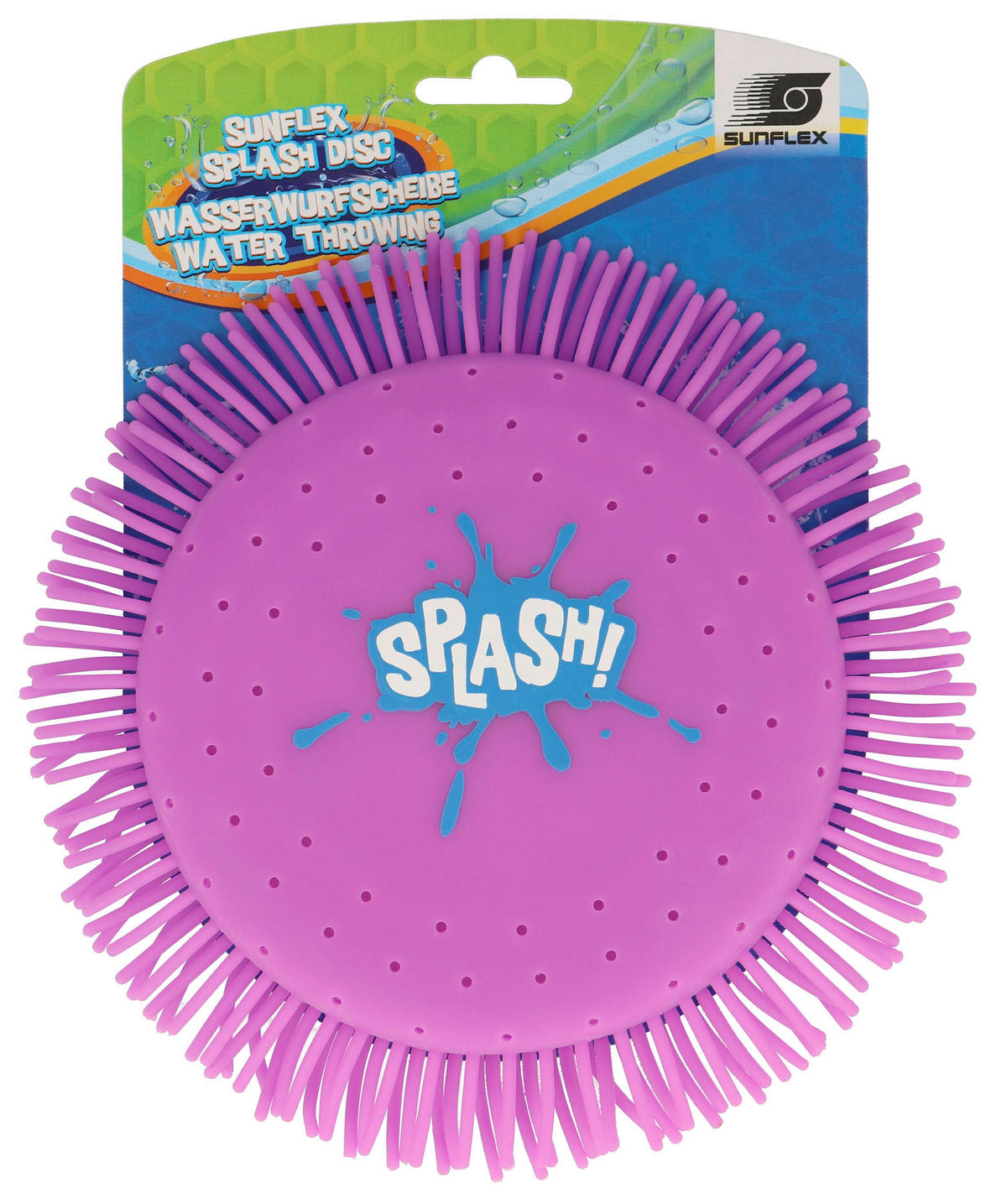 WURFSCHEIBE Lila, Pink  - Pink/Lila, Basics, Kunststoff (17cm) - sunflex