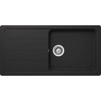 SPÜLE FOMD100LAGON  - Schwarz, Basics, Stein (100/50cm) - Schock