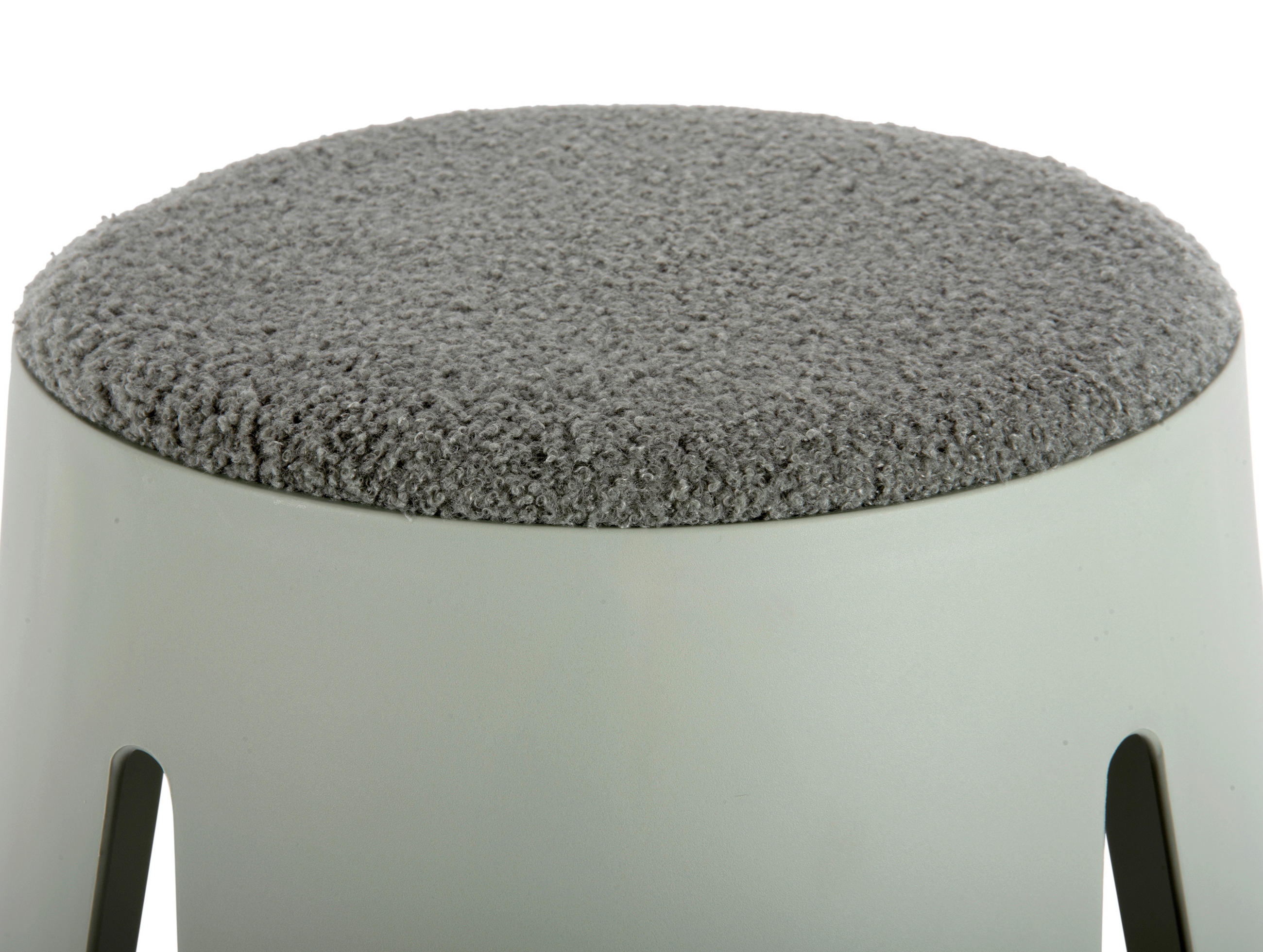 TABURET, plast, 44/46/44 cm - zelená, Konvenční, plast (44/46/44cm) - Present Time