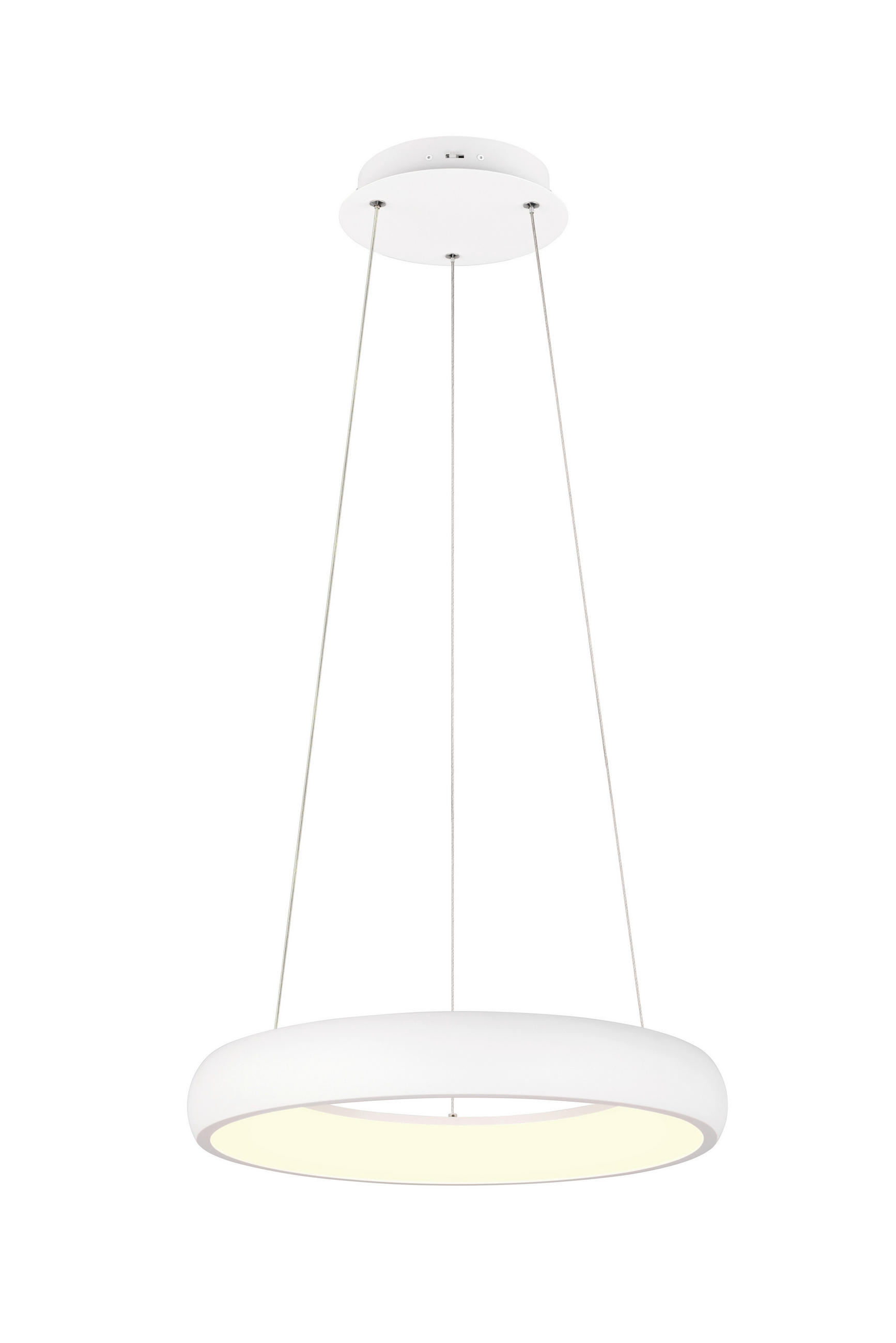 ZÁVĚSNÉ LED SVÍTIDLO, 46,5/150 cm  - bílá, Design, kov (46,5/150cm) - Trio Leuchten