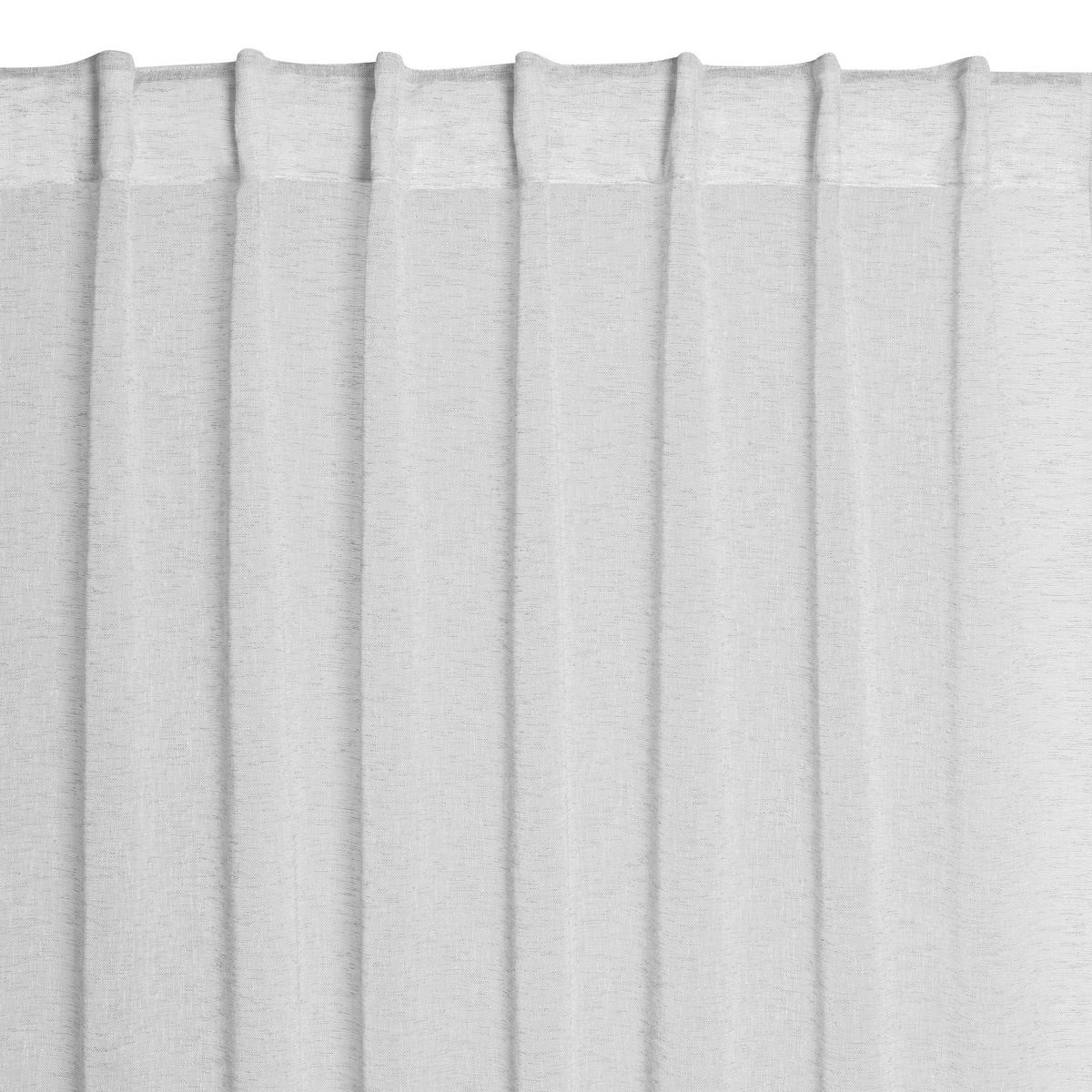 FERTIGVORHANG transparent  - Grau, Basics, Textil (140/240cm)