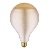 LED-LEUCHTMITTEL   E27 4 W  - Messingfarben/Orange, Basics, Glas/Metall (13/21cm) - Globo