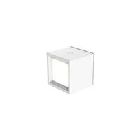 LED-WANDLEUCHTE Box 7.5/7.5/7.5 cm   - Weiß, Basics, Kunststoff (7.5/7.5/7.5cm) - Newgarden