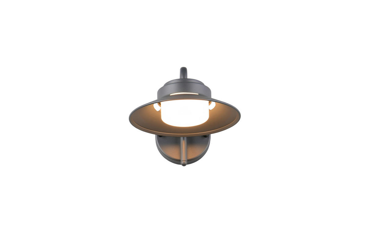AUSSENWANDLEUCHTE Atrato 26/16,5/20 cm  - Anthrazit/Weiß, KONVENTIONELL, Kunststoff/Metall (26/16,5/20cm) - Trio Leuchten