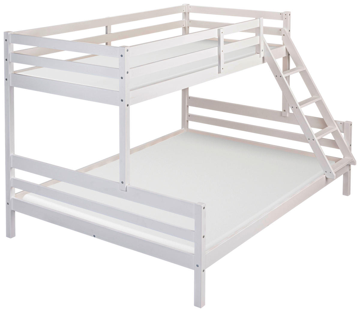 ETAGENBETT 90-140/200 cm Weiß  - Naturfarben/Weiß, MODERN, Holz (90-140/200cm) - MID.YOU
